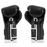 Перчатки боксерские Fairtex (BGV-9 Mexican Style Black/white piping)